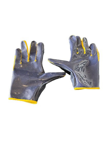 Jordan Whittley Michigan Football Player Exclusive Gloves (Size 3XL)