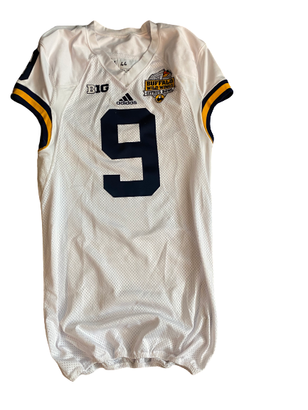 Mike McCray Michigan Football Team Issued Official 2016 Buffalo Wild Wings Citrus Bowl Jersey