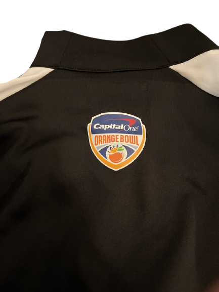Donovan Jeter Michigan Football Player Exclusive College Football Playoff Orange Bowl Full Sweatsuit (Size 3XL)