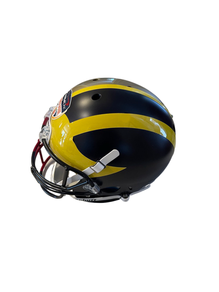 Stephen Spanellis Michigan Football 2016 Orange Bowl Replica Helmet vs. Florida State