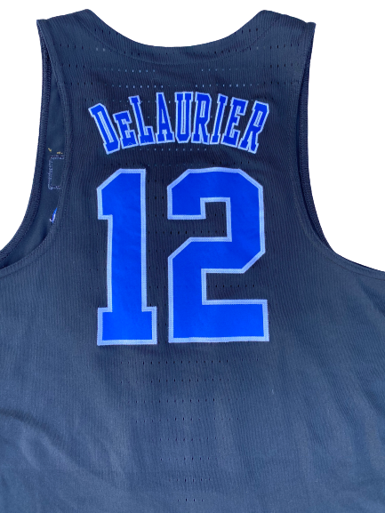 Javin DeLaurier Duke Basketball 2016 2017 Season Game Worn Jersey Siz The Players Trunk