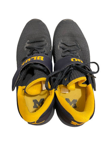 Brad Hawkins Michigan Football Player Exclusive Shoes (Size 13)