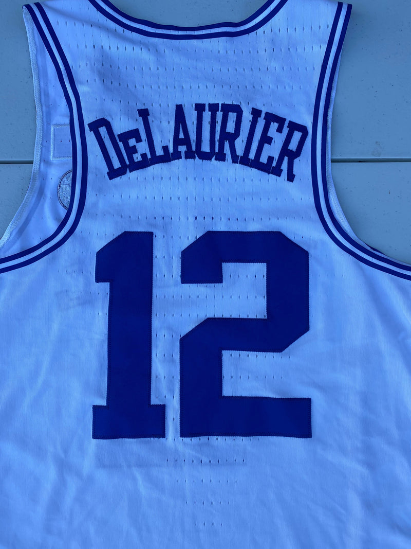 Javin DeLaurier Duke Basketball 2017-2018 Season Game-Worn Jersey (Size 46 Length +4)(11/10/2017)