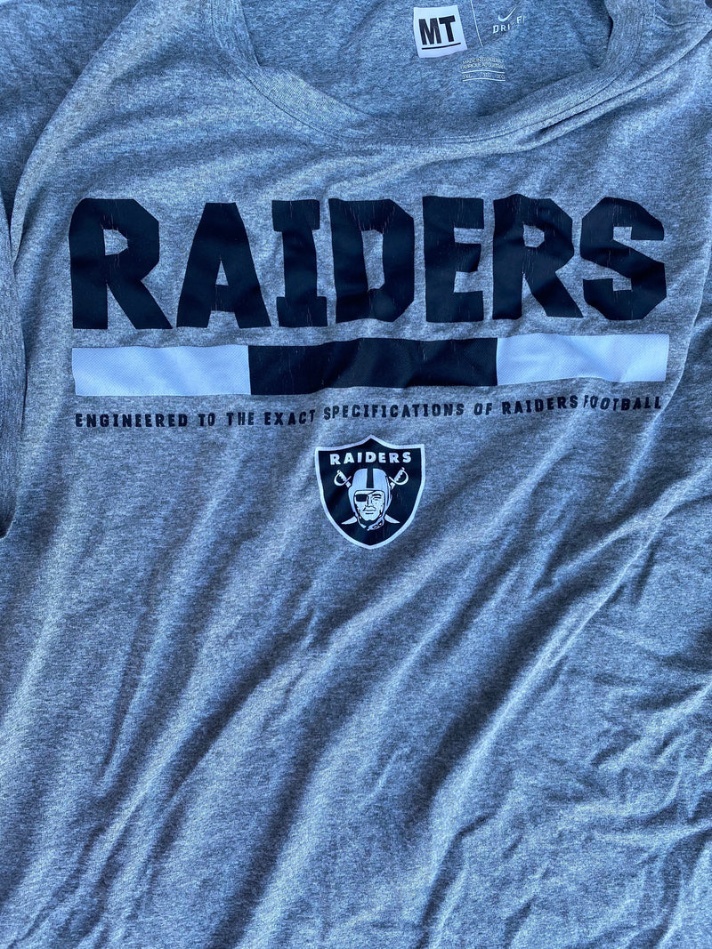 Kendall Calhoun Oakland Raiders Team-Issued T-Shirt (Size XXXL)
