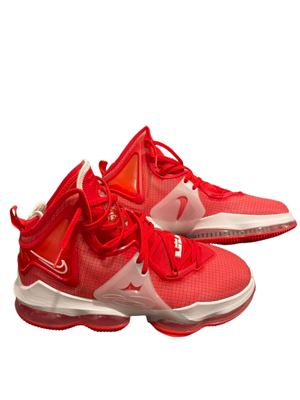 Jimmy Sotos Ohio State Basketball Player Exclusive "LeBron James" Shoes (Size 12)