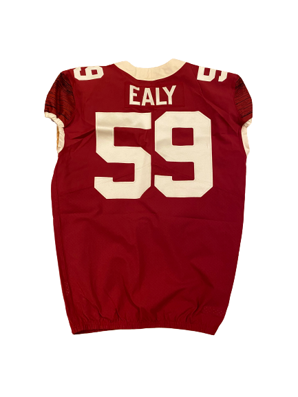 Adrian Ealy Oklahoma Football Game Worn Jersey - Photo Matched (Size 50)