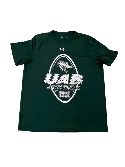 Jordan Smith UAB Football Team Issued "New Orleans Bowl" Shirt (Size XL)