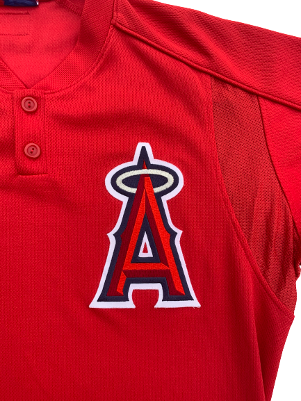 Ramsey Romano Los Angeles Angels Batting Practice Pullover (Size L/XL)