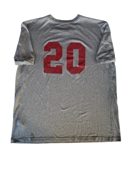 Austin Manning USC Team Issued Practice Shirt with Number (Size L)