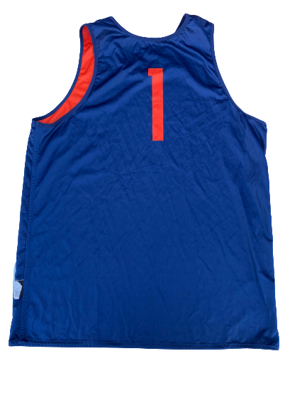 Jaylon Tate Illinois Basketball Reversible Practice Jersey (Size XL)