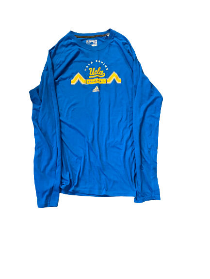 Armani Dodson UCLA Basketball Adidas Long Sleeve Shirt (Size XL)