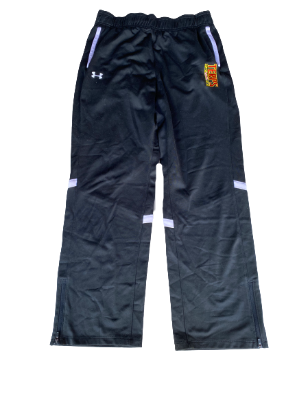Kaila Charles Maryland Basketball Pre-Game Warm-Up Pants (Size L)