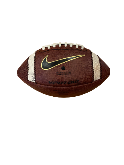 Scott Pagano Clemson Football Game Used Football (9/5/2015)