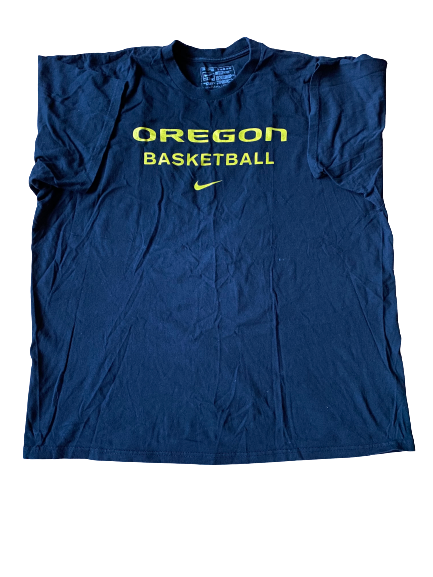 E.J. Singler Oregon Team Issued Short Sleeve Shirt (Size XXL)