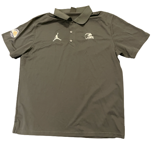 Adam Shibley Michigan Football Team Exclusive Citrus Bowl Polo Shirt (Size XL)