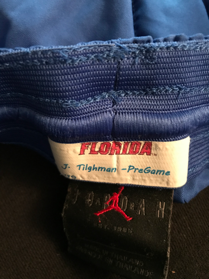Jacob Tilghman Florida Nike Pre-Game Warm Up Shorts (Size L)