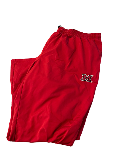 Tommy Doyle Miami Ohio Football Team Issued Sweatpants (Size 3XL)