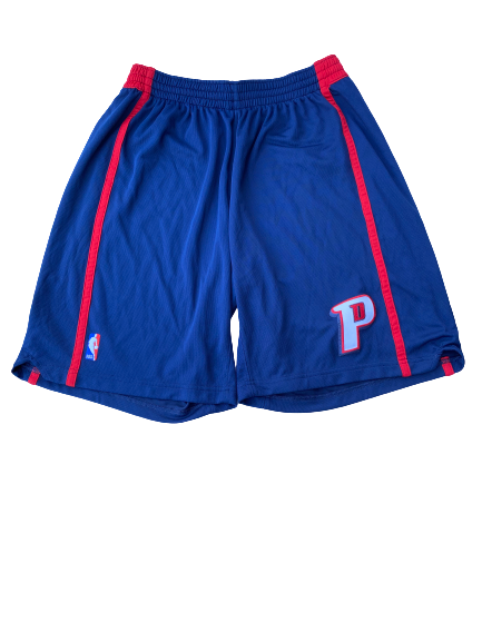Kyle Singler Detroit Pistons Practice Shorts (Size XXL)