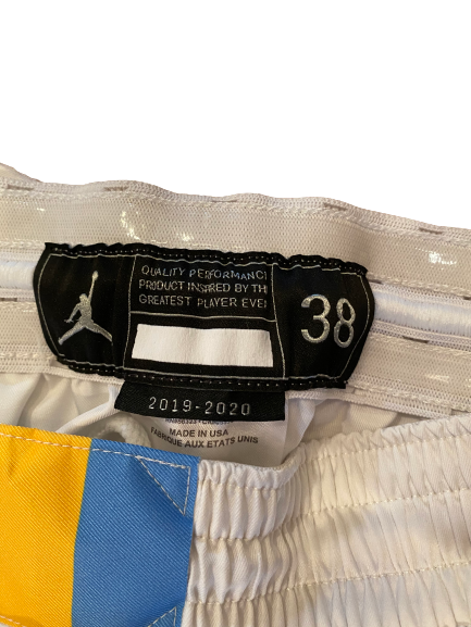 Sacar Anim Marquette Basketball 2019-2020 Game Worn Shorts (Size 38)