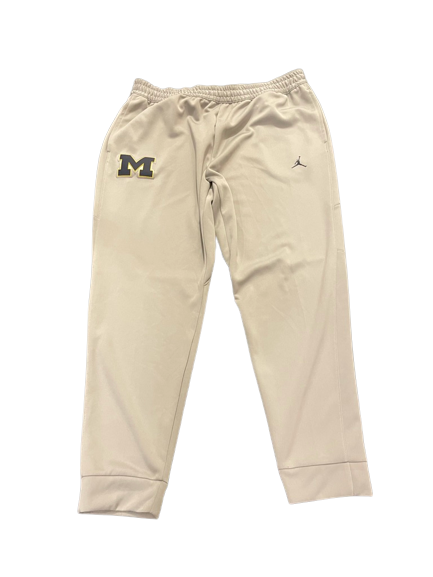Michigan Football Team Issued Jordan Sweatpants (Size 3XL)