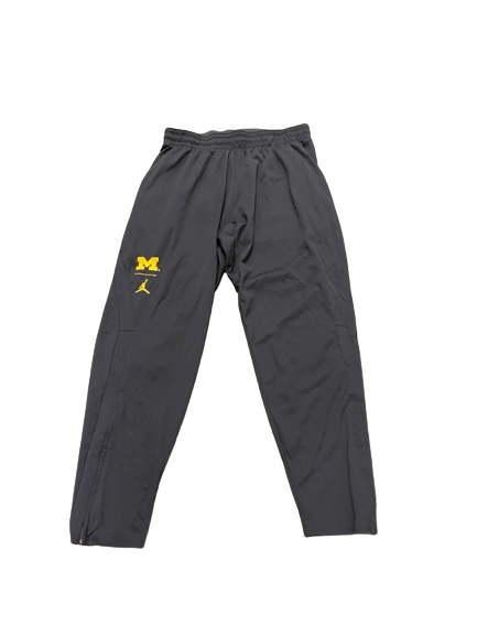 David Ojabo Michigan Football Team Issued Jordan Training Sweatpants (Size 2XL)