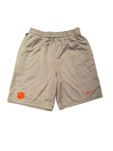 Clyde Trapp Clemson Basketball Player Exclusive Sweatshorts (Size L)