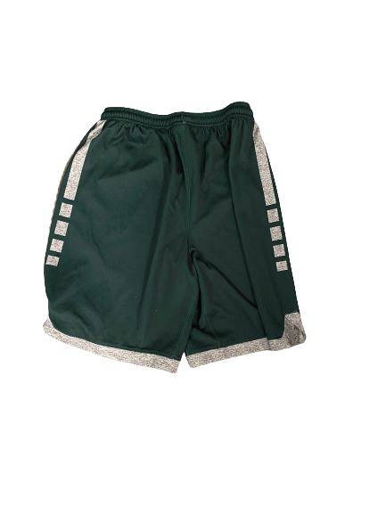 Cassius Winston Michigan State Basketball Nike Practice Shorts (Size L)