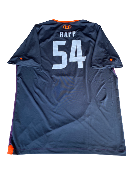 Taylor Rapp NFL Combine player Exclusive Workout Shirt (Size XL)