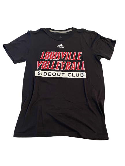 Mia Stander Louisville Volleyball "Sideout Club" Workout Shirt (Size S)
