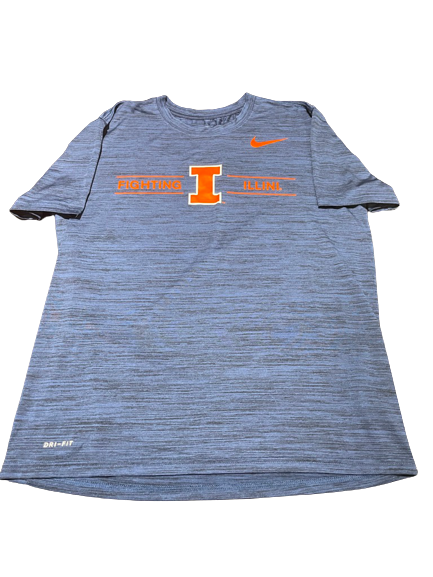 Megan Cooney Illinois Volleyball Team Issued Practice Shirt (Size L)