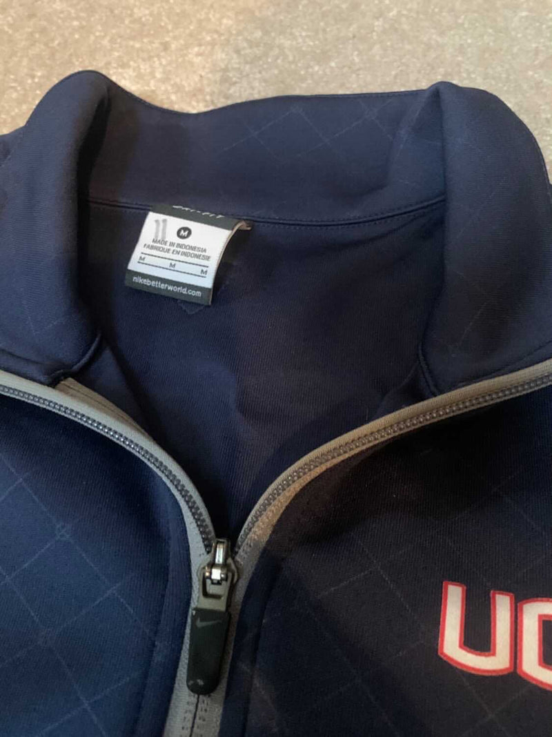 Ryan Boatright UCONN Team Issued Full-Zip Warm-Up Jacket (Size M)