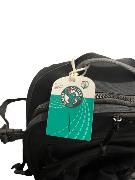 Charles Matthews Maine Celtics Team Issued Backpack with Travel Tag