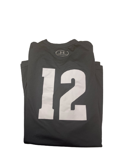 Nicole Shanahan Wisconsin Volleyball Team Issued Practice Shirt with Number on Back (Size L)