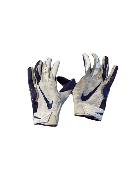 D.J. Render Kansas State Player Exclusive Football Gloves (Size L)