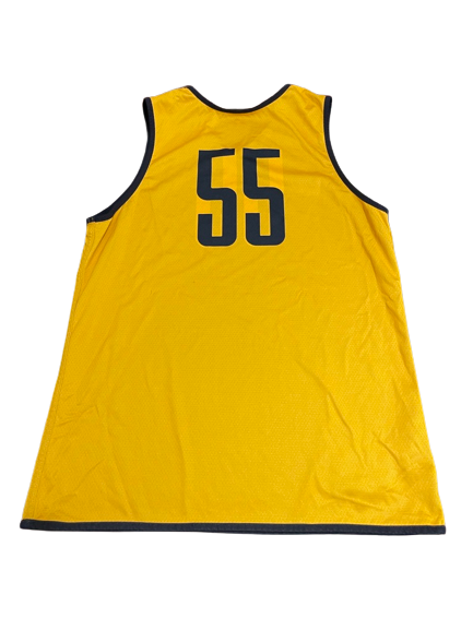 Eli Brooks Michigan Basketball Exclusive Reversible Practice Jersey (Size M) - Limited to 2