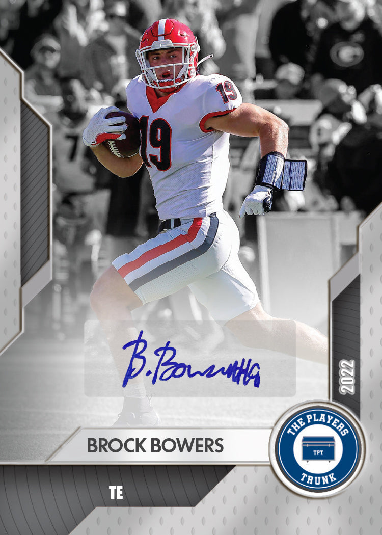 Brock Bowers SIGNED Limited Silver Variation 1st Edition 2022 Trading Card (