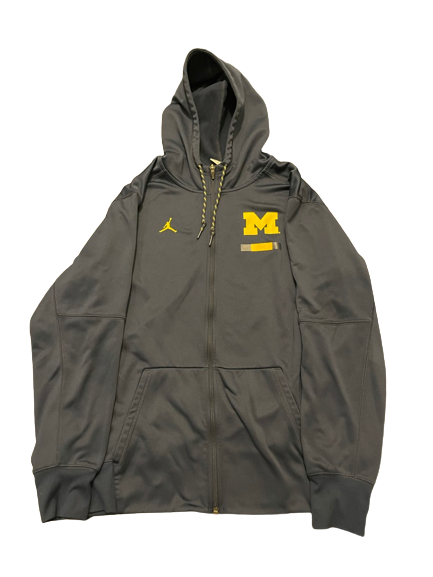 Hassan Haskins Michigan Football Team Issued Jacket (Size XL)