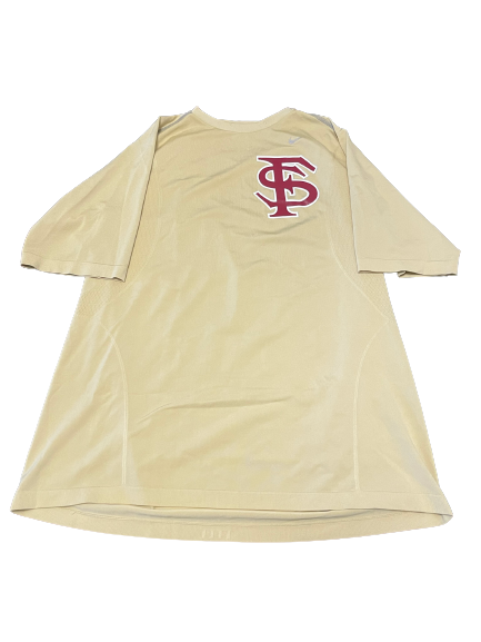Mat Nelson Florida State Baseball Team Exclusive Workout Shirt (Size L)