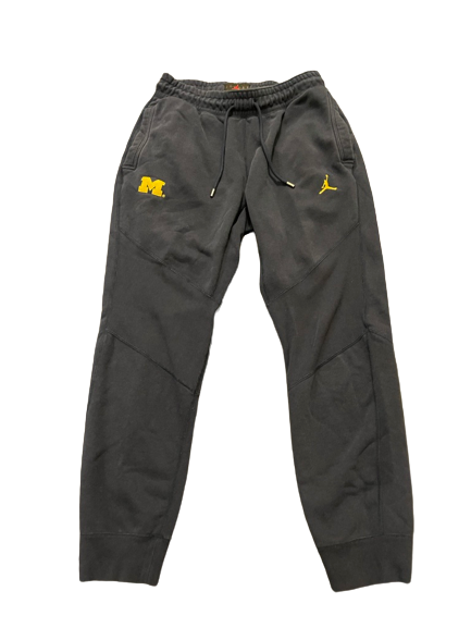 Hassan Haskins Michigan Football Team Issued Sweatpants (Size L)
