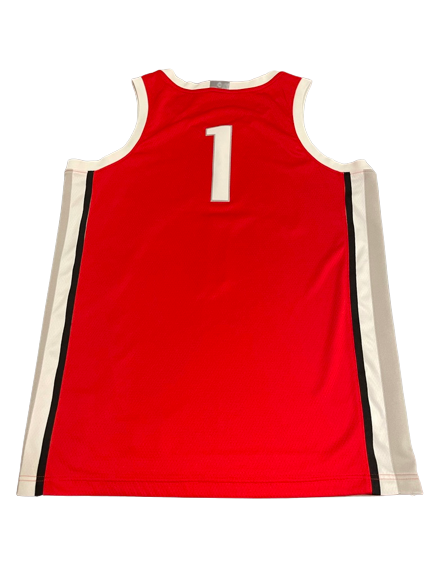 Jimmy Sotos Ohio State Basketball SIGNED Limited Replica Jersey with Silver Elite Patch (Size L)