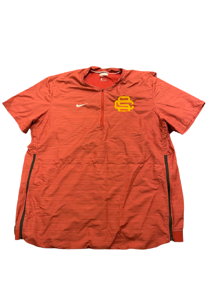 Jamal O Guinn USC Baseball Team Issued Pullover Jacket (Size XL)