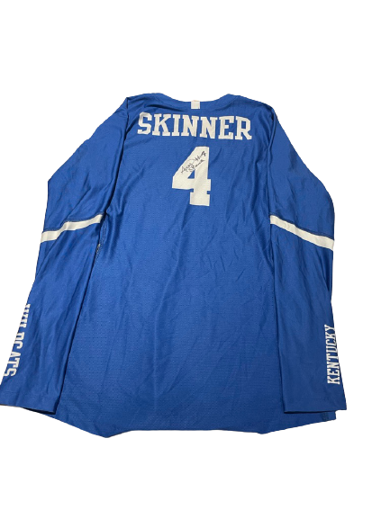 Avery Skinner Kentucky Volleyball SIGNED Game Worn Jersey (Size L ...