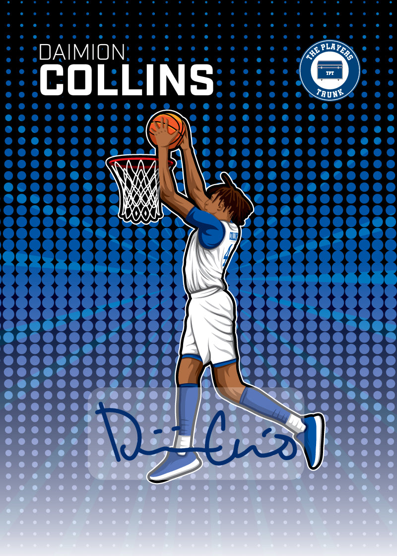 Daimion Collins SIGNED 1st Edition 2022 Trading Card *RARE* Color Match (