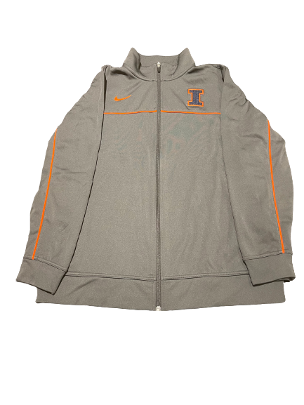 Megan Cooney Illinois Volleyball Team Issued Travel Jacket (Size L)