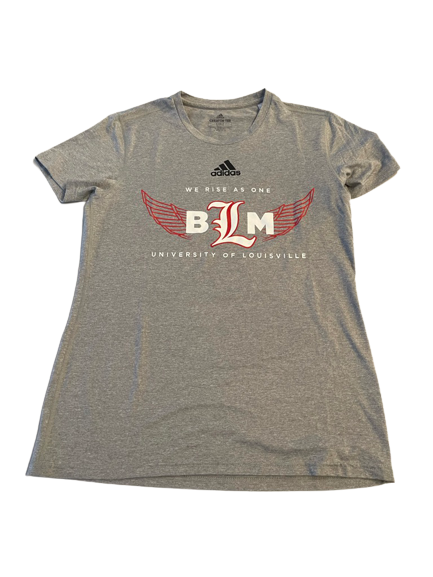 Mia Stander Louisville Volleyball "BLM" Workout Shirt (Size M)