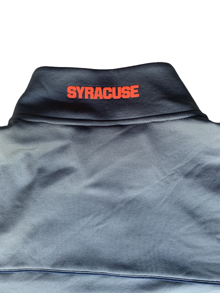 Elijah Hughes Syracuse Basketball NIKE Travel Jacket with Number (Size XL)