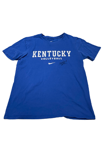 Avery Skinner Kentucky Volleyball SIGNED T-Shirt (Size M)