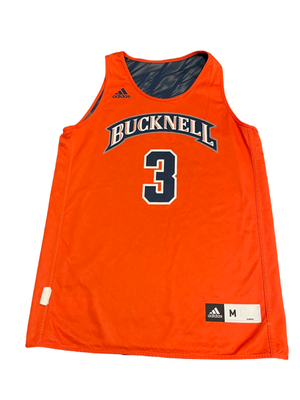 Jimmy Sotos Bucknell Basketball Exclusive Reversible Practice Worn Jersey (Size M)