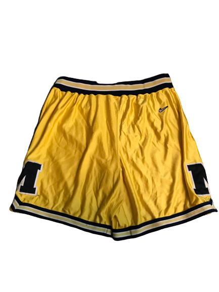 Zak Irvin University of Michigan Fab 5 NIKE Shorts