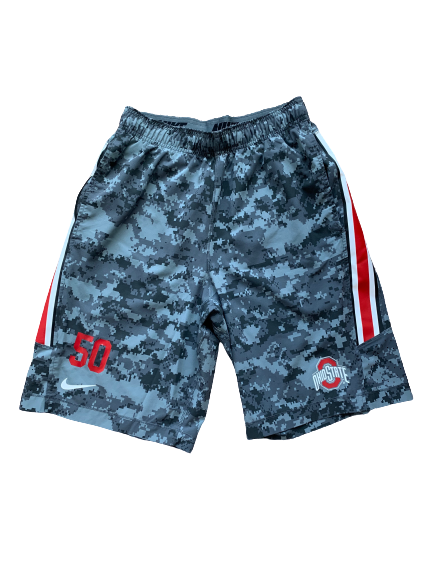 L Grant Davis Ohio State Baseball Team Exclusive Shorts with 